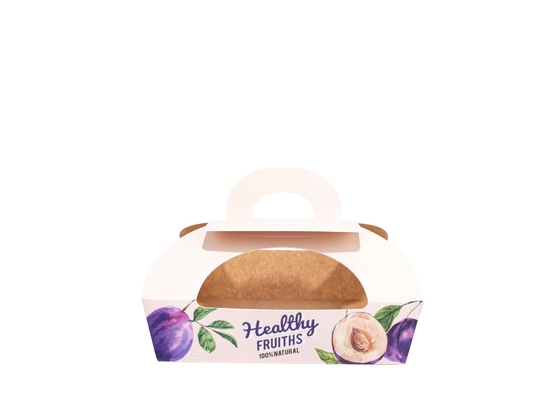 Non Smell Fruit And Vegetable Packaging Boxes Biodegradable Recyclable