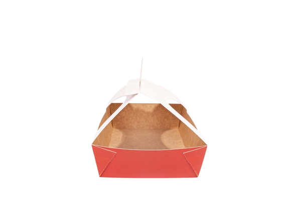 Brown Kraft Paper Fruit And Vegetable Packaging Boxes Oilproof Waterproof
